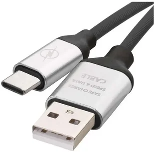 Przewód Usb 2.0 typu C Usb-c 1m czarny SM7025BL - Kable USB - miniaturka - grafika 1