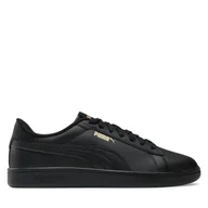 Sneakersy męskie - Sneakersy Puma Smash 3.0 L 390987 10 Czarny - miniaturka - grafika 1