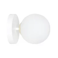Lampy ścienne - Emibig Floki kinkiet 1-punktowy biały/złoty 1023/K1 1023/K1 - miniaturka - grafika 1