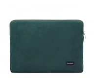 Torby na laptopy - Bombata Velvet Sleeve 13-14" zielony E00871-7 - miniaturka - grafika 1