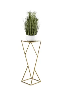 Kwietnik nowoczesny LOFT złoty 70 cm - Kwietniki - miniaturka - grafika 1
