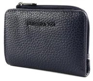 Portfele - Mandarina Duck Mellow skórzany portfel akcesoria podróżne damskie portfele jeden rozmiar, Niebieska sukienka, Taglia Unica - miniaturka - grafika 1