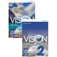 Książki do nauki języka angielskiego - Pakiet Vision 2. Podręcznik i Zeszyt ćwiczeń z dostępem do ćwiczeń interaktywnych Online Practice - miniaturka - grafika 1