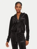 Bluzy damskie - Juicy Couture Bluza Regal Madison JCBAS224828 Czarny Slim Fit - miniaturka - grafika 1