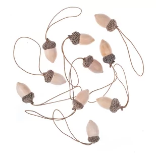 Drewniane Żołędzie Z Zawieszką 10 Szt. Dpdn-159 Dalprint - Prace ręczne dla dzieci - miniaturka - grafika 1