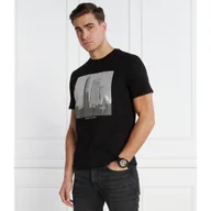 Koszulki męskie - Armani Exchange T-shirt | Regular Fit - miniaturka - grafika 1