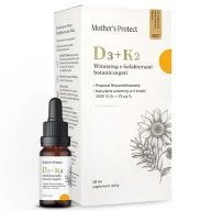 Witaminy i minerały - MOTHER'S PROTECT WITAMINA D3 + K2 KROPLE 10 ML - miniaturka - grafika 1