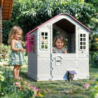 Domki dla lalek - DOLU różowy domek XXL 2579 25791 - miniaturka - grafika 1