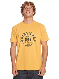 Koszulki męskie - Quiksilver Koszulka męska Basic Yellow XXL - grafika 1