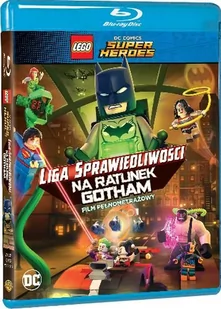 LEGO DC Super Heroes GBSY34184 LEGO Liga Sprawiedliwości Na ratunek Gotham BD - Filmy dla dzieci DVD - miniaturka - grafika 1