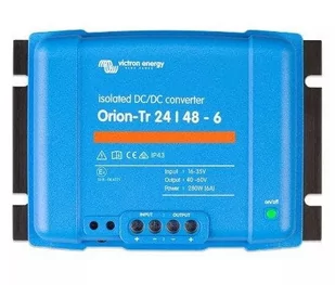 Konwerter Victron Energy Dc-Dc Izolowany Orion-Tr 24/48-6 280 W (ORI244828110) - Przetwornice samochodowe - miniaturka - grafika 1