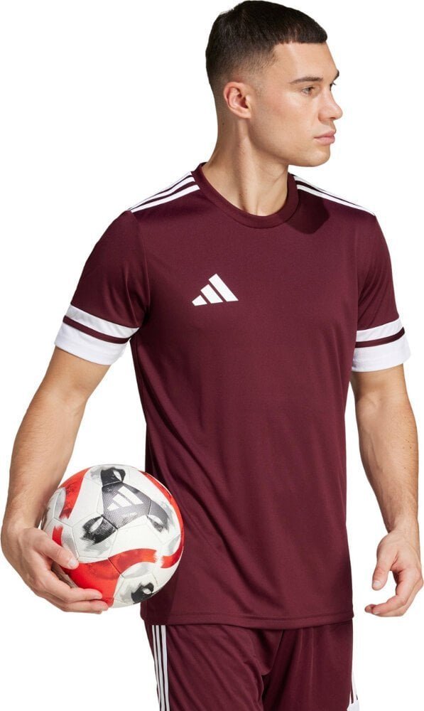 Koszulka męska adidas Squadra 25 bordowa JC8675 XL