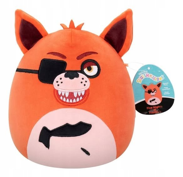 Squishmallows FIVE NIGHTS AT FREDDY'S maskotka FOXY 20 cm