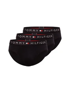 Tommy Hilfiger Slipy w 3-paku Mężczyźni Bawełna niebieski jednolity, S - Majtki damskie - miniaturka - grafika 1
