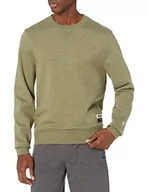 Bluzy męskie - Champion Authentic Originals męska bluza polarowa z zamszu, Zielony szczęście wrzos, 3XL - miniaturka - grafika 1