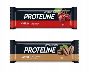 Proteline MIX Energy Duo – Wiśnia & Kawa – 24 Batoniki Proteinowe - Batoniki - miniaturka - grafika 1