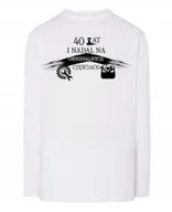 Koszulki męskie - Longsleeve Urodzinowy 20 30 40 Lat Rozm.4XL - miniaturka - grafika 1