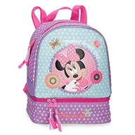 Plecaki - Disney Minnie Today is my Day Plecak Stojak na przekąskę Fioletowy 23x28x13 cms Poliester 8.37L, Fioletowy, Talla única, Plecak na przekąskę - miniaturka - grafika 1