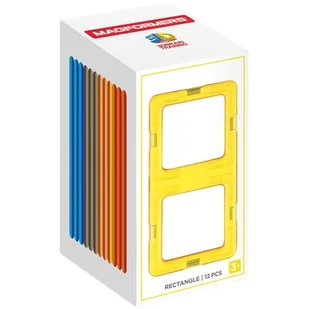 Magformers 3D Prostokąty 12 elementów - Klocki - miniaturka - grafika 1