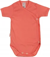 Body dla niemowląt - Body KOPERTOWE K/R 100% Bawełna Słodki RÓŻ r 62 KLEKLE - miniaturka - grafika 1