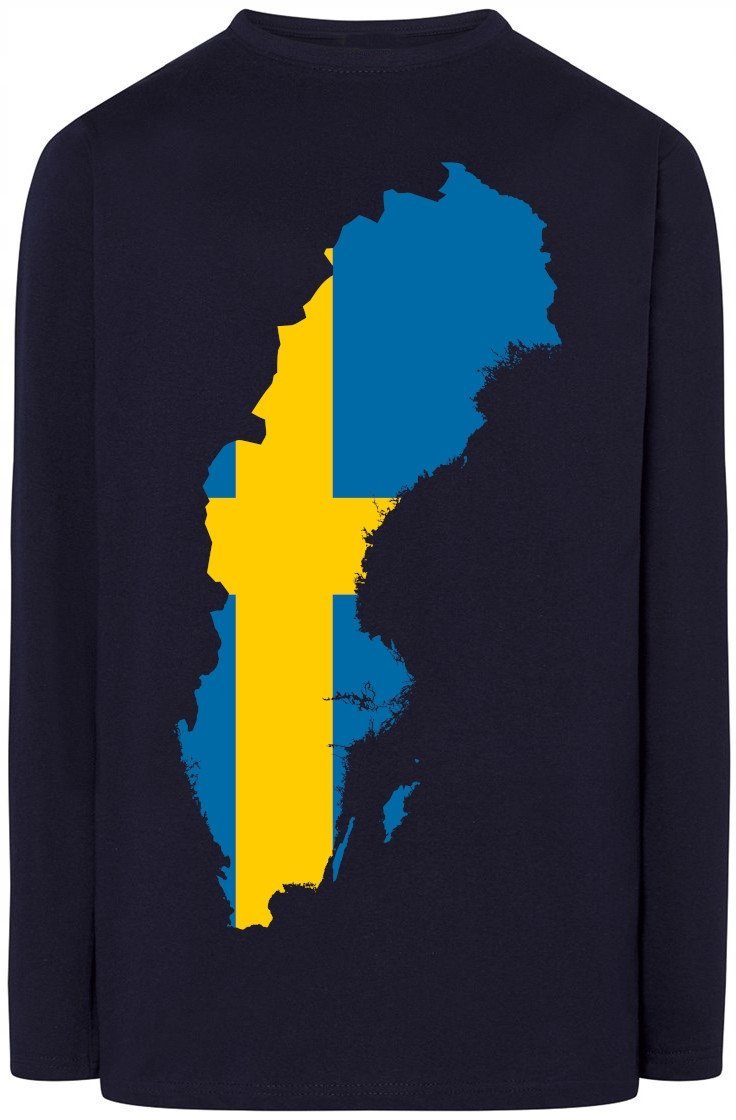 Szwecja Męska Modna Bluza Longsleeve Rozm.XL