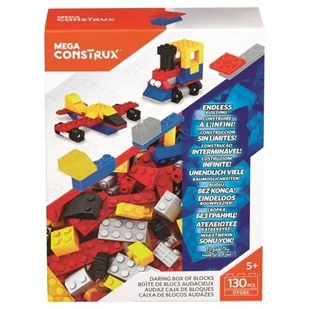 Mega Bloks Mega Construx Daring Box of Blocks Set DYG85 - Klocki - miniaturka - grafika 1