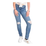 Spodnie damskie - Spodnie damskie Pepe Jeans Joey Eco boyfriend z dziurami-W29 - miniaturka - grafika 1