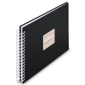 Albumy fotograficzne - Album HAMA Fine Art 9831 Czarny (50 stron) - miniaturka - grafika 1