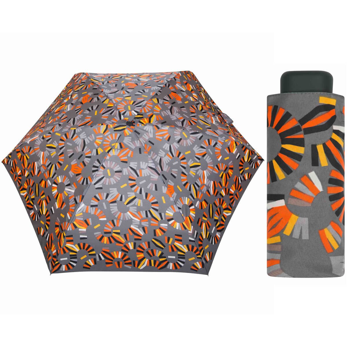 Kieszonkowa parasolka ULTRA MINI polskiej marki PARASOL, wzorzysta