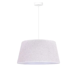 Duolla - Żyrandol na lince BOUCLE 1xE27/15W/230V śr. 50 cm biały - Lampy sufitowe - miniaturka - grafika 1