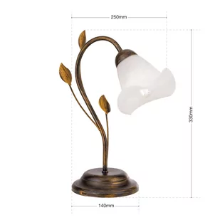 Lampa stołowa Sisi styl florencki, antyk - Lampy stojące - miniaturka - grafika 3