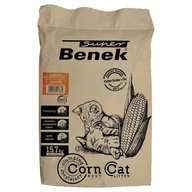 Żwirek dla kotów - Benek Super CORNCat naturalny żwirek dla kota - 25 l (ok. 15,7 kg) - miniaturka - grafika 1