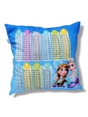 Kołdry i poduszki dla dzieci - Poduszka tabliczka mnożenia Kraina Lodu - miniaturka - grafika 1