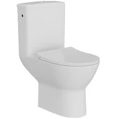 Kompakty WC - Kompakt WC Olivia z deską wolnoopadącą biały - miniaturka - grafika 1