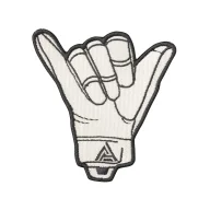 Odzież taktyczna i umundurowanie - Naszywka Direct Action Patch Shaka - Biała - miniaturka - grafika 1