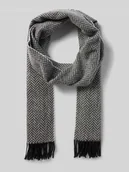 Apaszki i szaliki męskie - Szal z czystej wełny - miniaturka - grafika 1