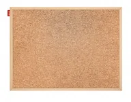 Tablice i flipcharty - MEMOBE Tablica korkowa 100x60 drewno MEMOBE - miniaturka - grafika 1