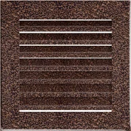 Akcesoria kominkowe - Kratki.pl KRATKA KOMINKOWA FRESH MIEDZIANA 170X170 MM 17M/FRESH - miniaturka - grafika 1
