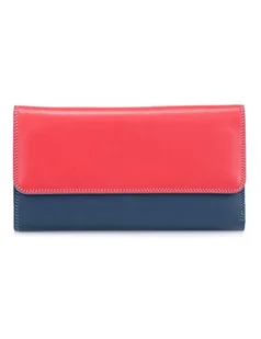 portfel damski skórzany - mywalit - Tri-fold w/outer Zip purse - 269-127 - królewski, wielokolorowy, wielokolorowy - Portfele - miniaturka - grafika 1
