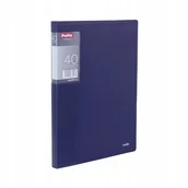 Teczki i skoroszyty - Teczka Z Koszulkami 40 Niebieska Patio - miniaturka - grafika 1