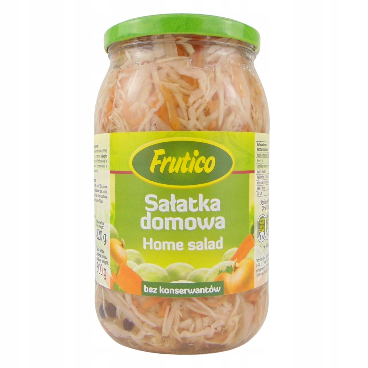 SAŁATKA DOMOWA FRUTICO WYSOKA JAKOŚĆ 820G