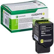 Tonery zamienniki - Lexmark Oryginalny toner Lexmark C232HY0 2,3K  - żółty - miniaturka - grafika 1