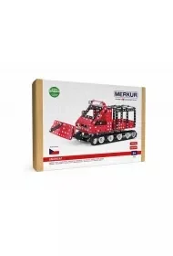 Klocki metalowe Merkur - Spychacz Snowcat, 619 el. 6049 MERKUR - Klocki - miniaturka - grafika 1