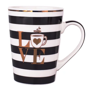 KUBEK STOŻEK WYSOKI NBC 450 ML DEK. MODERN COFFEE II - Kubki - miniaturka - grafika 1