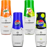 Syropy i koncentraty owocowe - 4x Syrop do SodaStream 440ml - Pepsi, Mirinda, 7up, Pepsi MAX Limonka - miniaturka - grafika 1