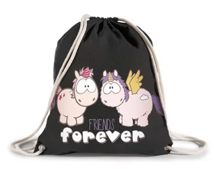 NICI, Torba-worek Cloud Dreamer "Friends 4ever" 34,5x39cm - Torby szkolne - miniaturka - grafika 1