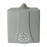 Gniazdka elektryczne - Gniazdo ścienne z puszką podtynkowe 32A 400V 5P 7498 - miniaturka - grafika 1