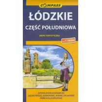Wydawnictwo Compass Łódzkie - część południowa. Mapa w skali 1:100 000 - Compass - Atlasy i mapy - miniaturka - grafika 1