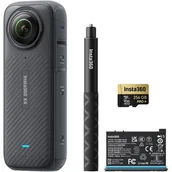 Kamery sportowe - INSTA360 X4 ADVENTURE BUNDLE - miniaturka - grafika 1