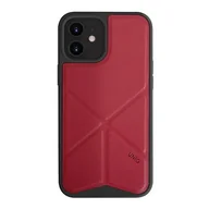 Etui i futerały do telefonów - Uniq UNIQ etui Transforma iPhone 12 mini 5,4" czerwony/coral red - miniaturka - grafika 1